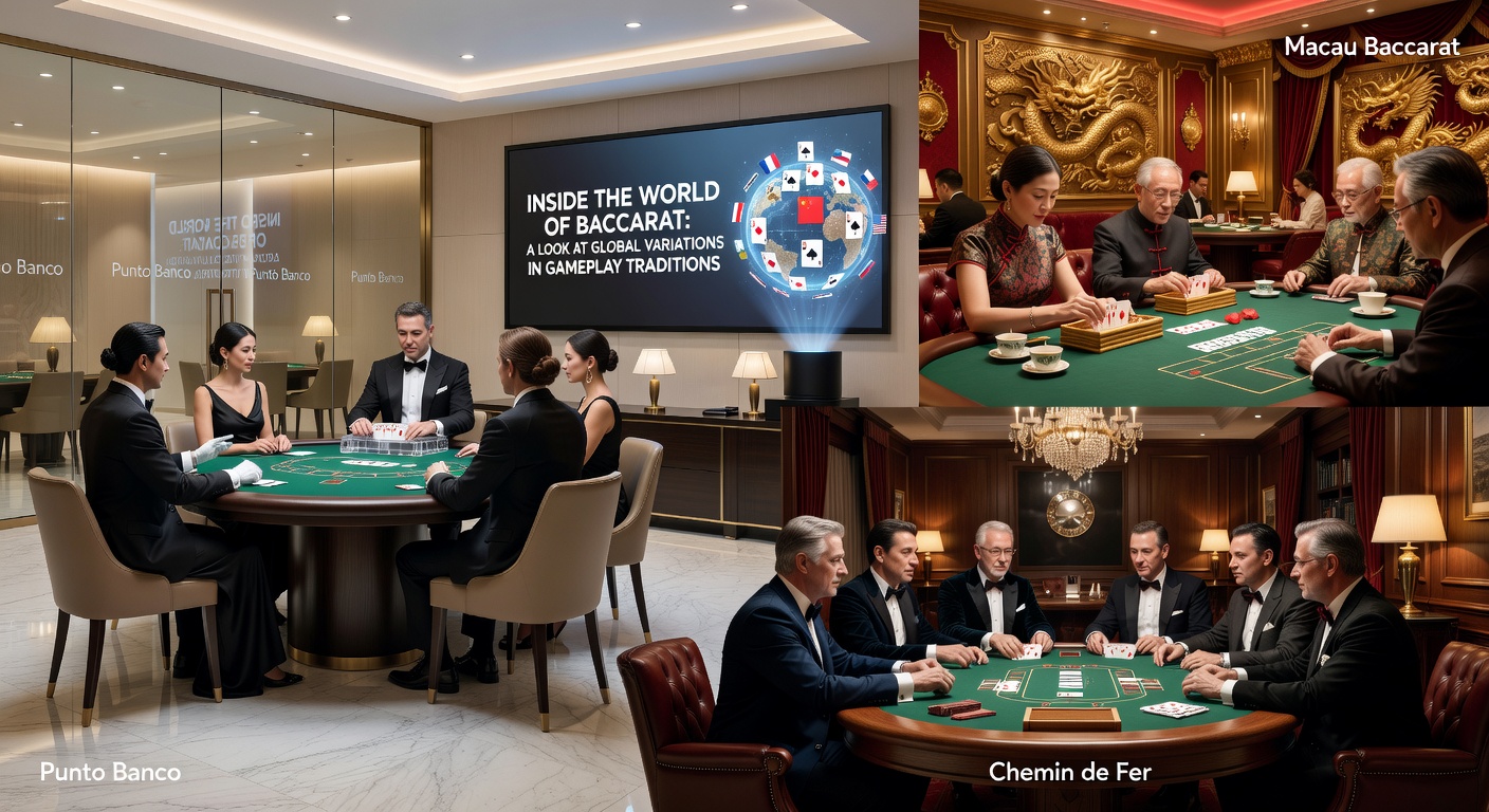 Asiatische Baccarat-Szene mit traditionellen Ritualen und hohen Einsätzen