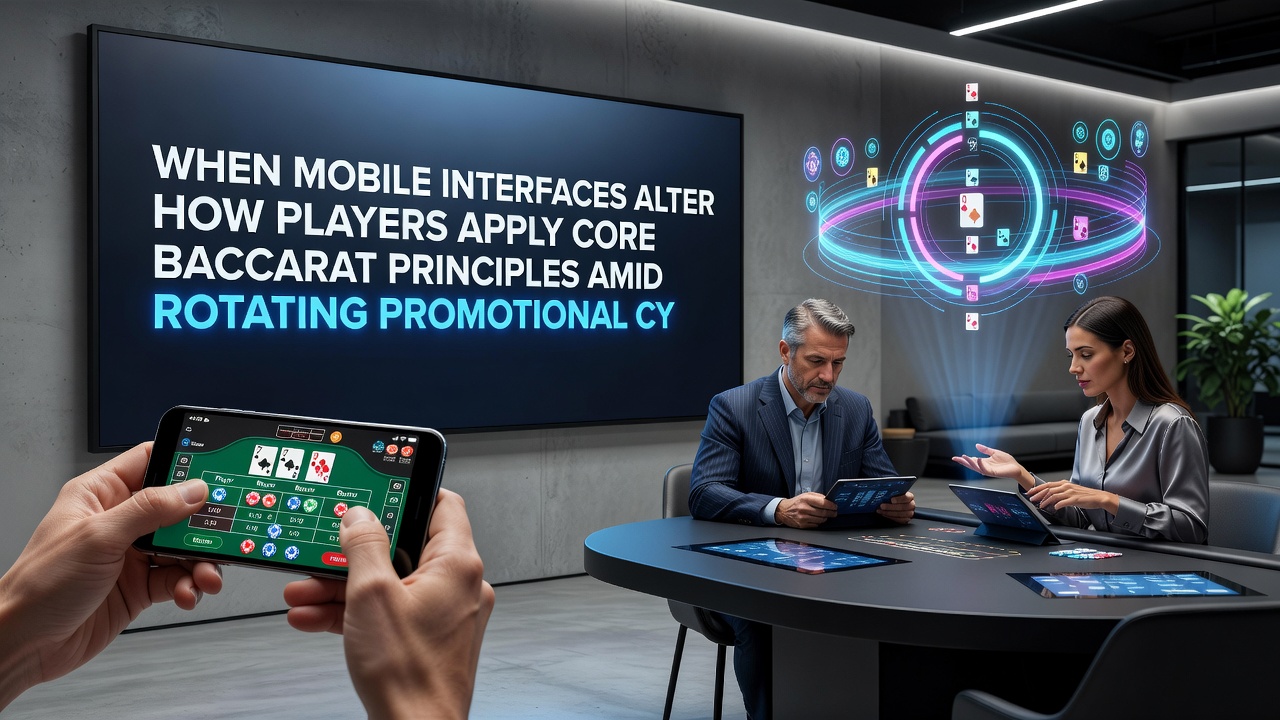 Analyse von Spielmustern auf mobilen Baccarat-Tischen während einer aktiven Promotion